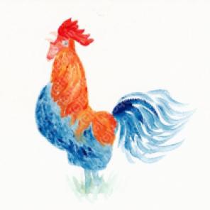 Chinese Zodiac, River of Animals - Rooster